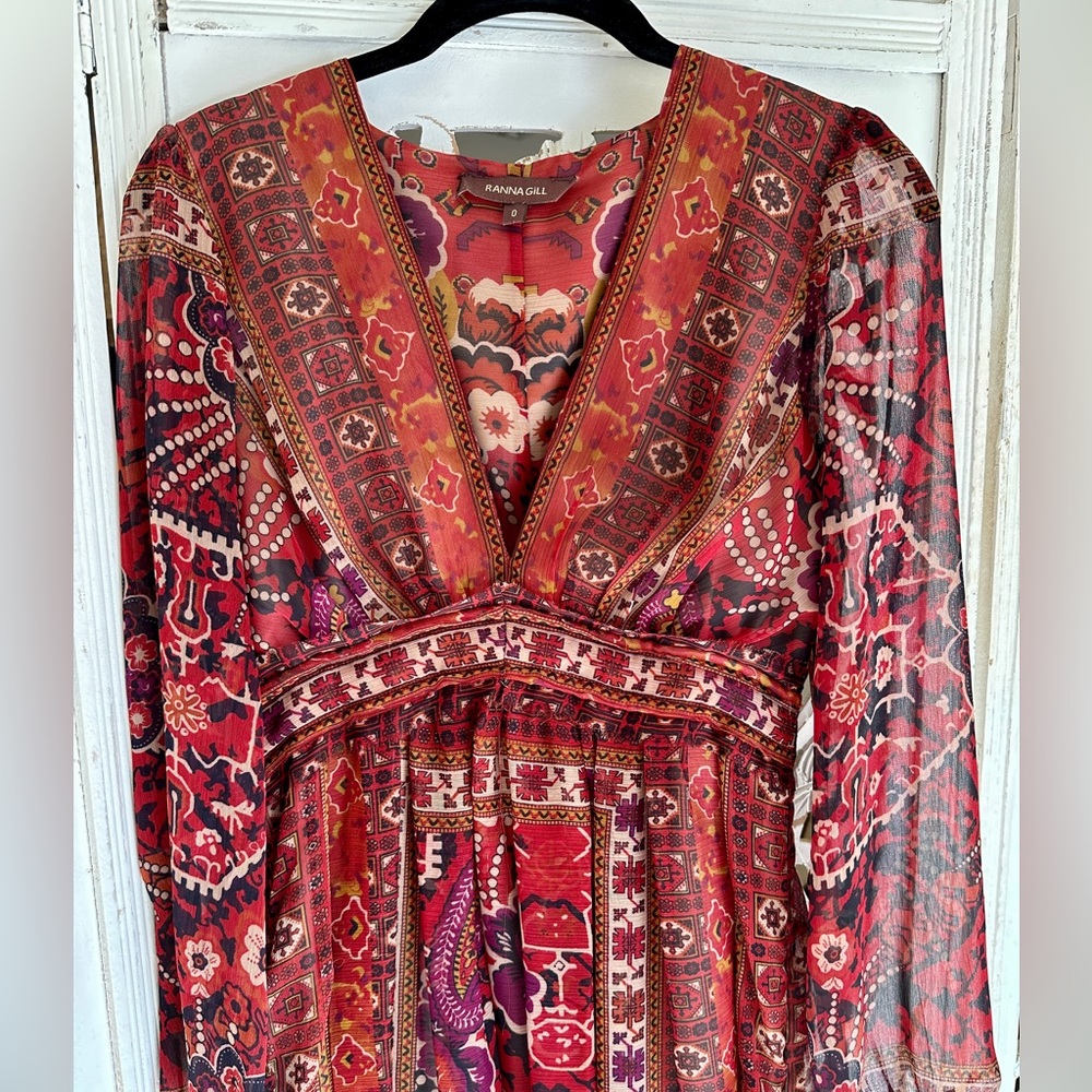 Ranna Gill Bohemian Dress - Gem